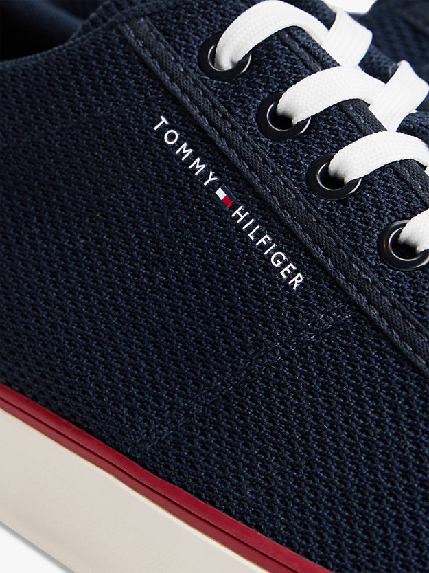 Logo Mesh Lace-Up Trainers