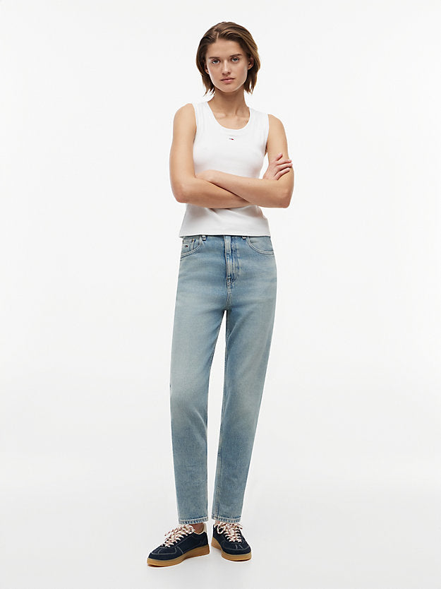 Ultra High Rise Tapered Mom Jeans