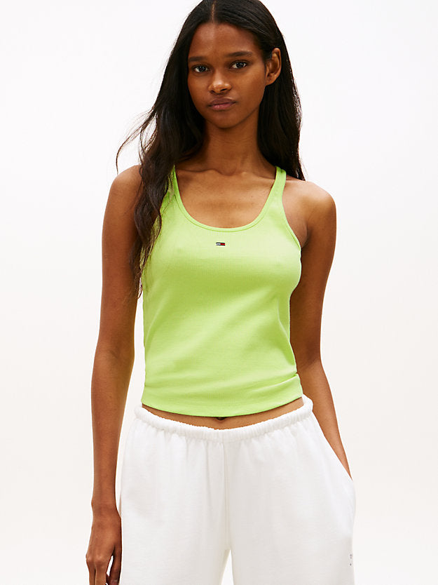 Racerback Ribbed Slim Tank Top