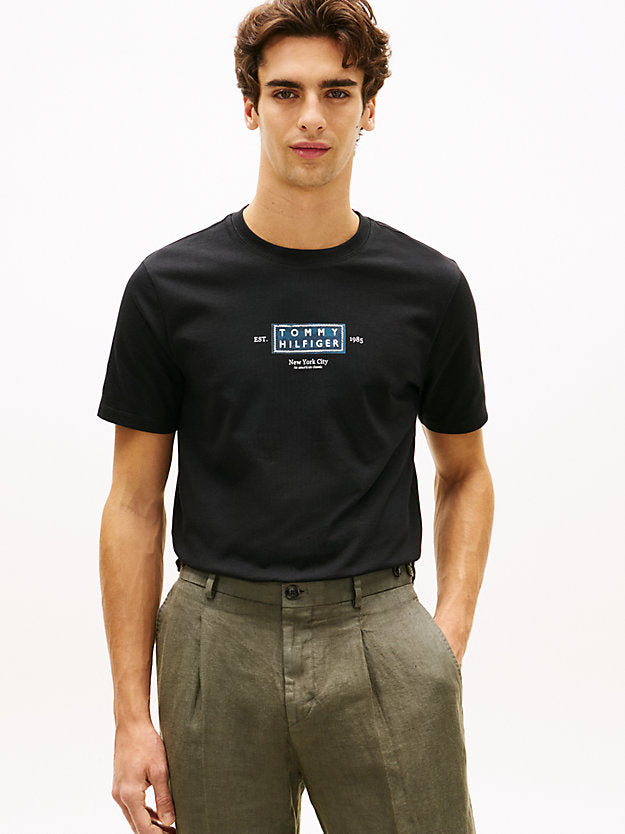 Heritage Logo Jersey Crew Neck T-Shirt