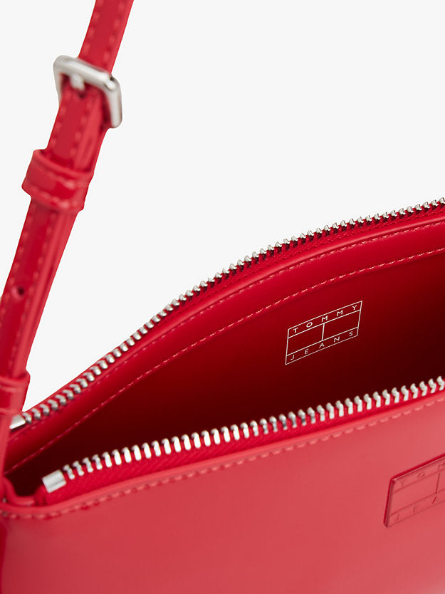 Essential Logo Shiny Shoulder Bag