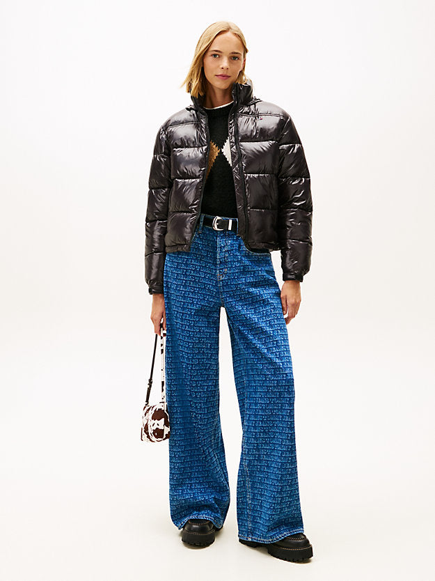 Packable Shiny Puffer Jacket