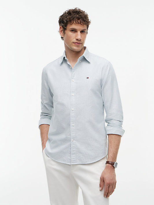 Regular Fit Ithaca Stripe Oxford Shirt