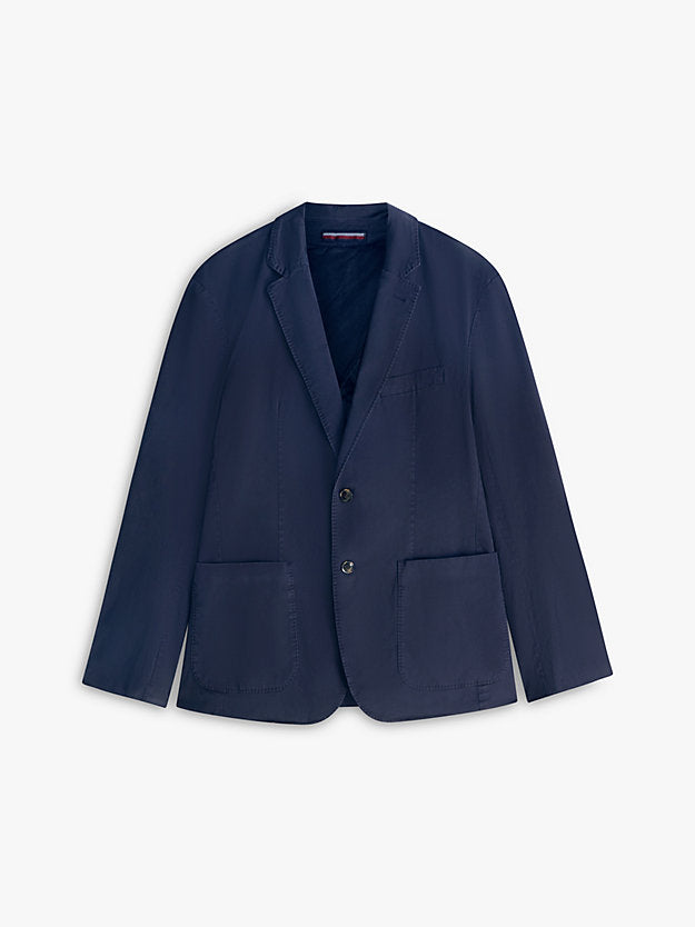 New York Label Washed Regular Fit Blazer