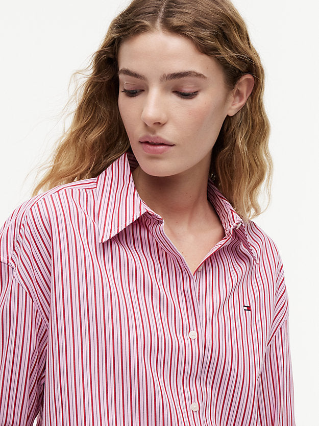 Boxy Fit Poplin Shirt