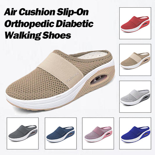 🔥Letzter Tag 49% Rabatt - Luftkissen Slip-On Orthopädische Diabetiker-Gehschuhe