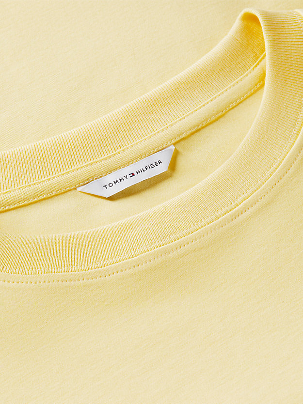 Boxy Interlock Knit T-Shirt