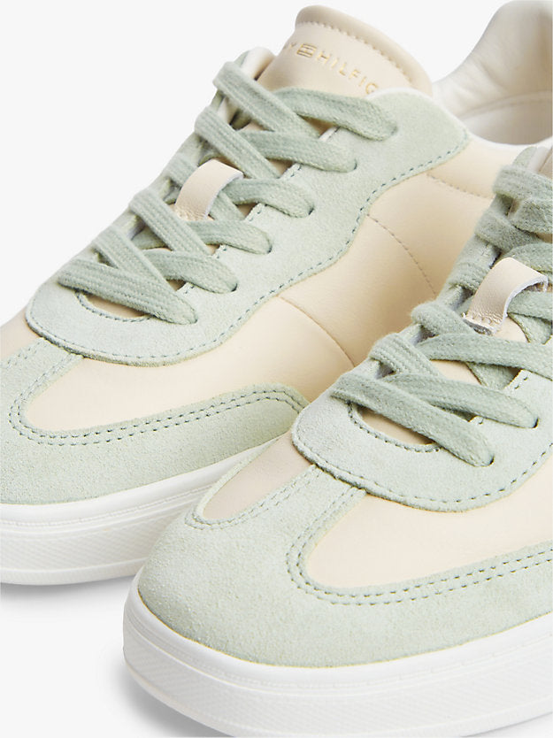 Monogram Mixed Texture Trainers
