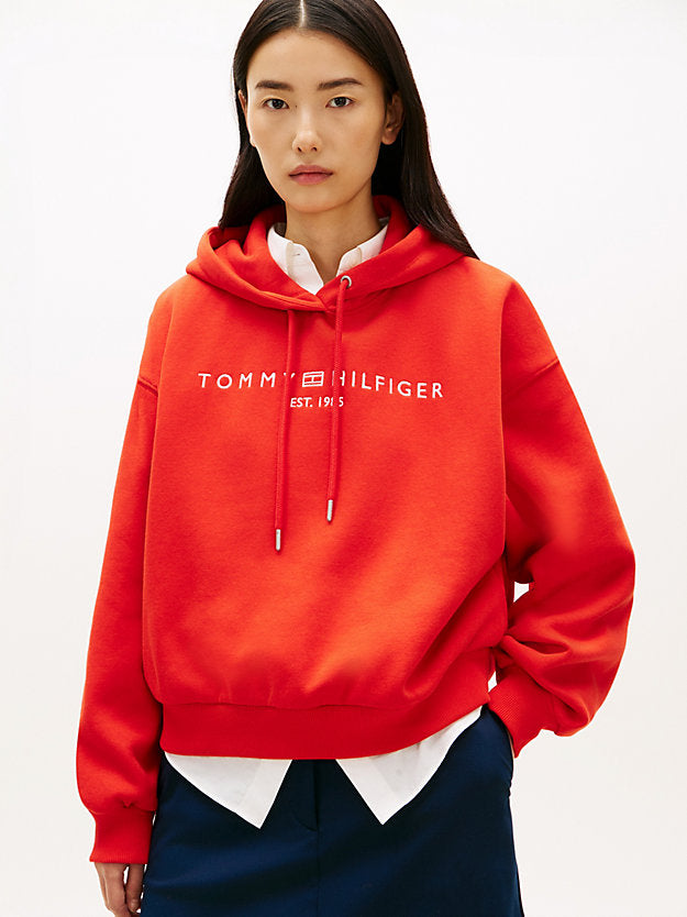 Logo Flex Fleece Relaxed Hoody