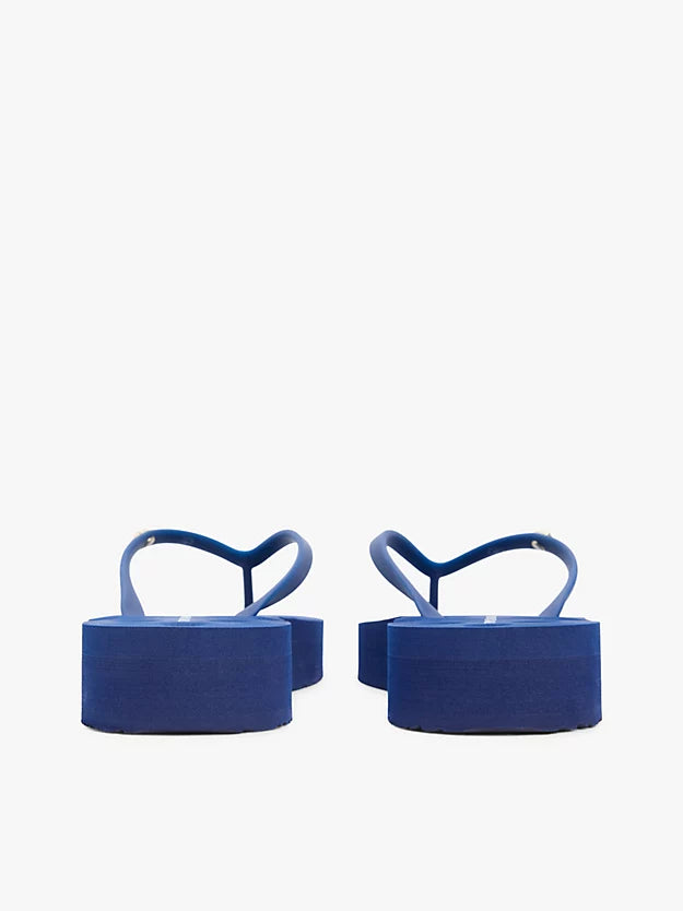 Repeat Logo Platform Flip-Flops