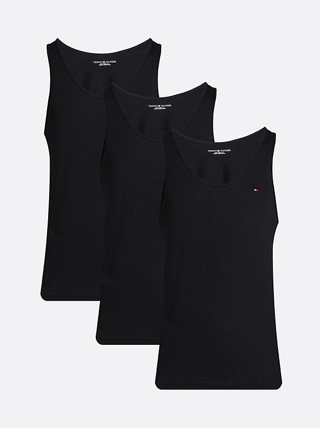 3-Pack Signature Round Neck Tank Tops