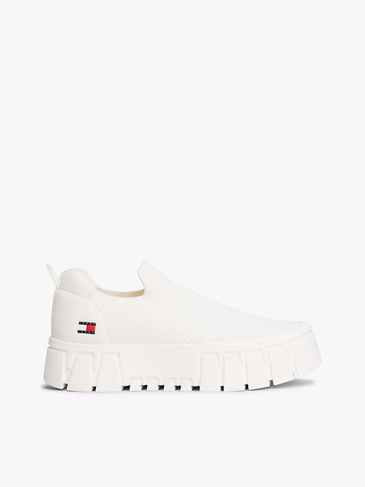 Chunky Cleat Knit Trainers