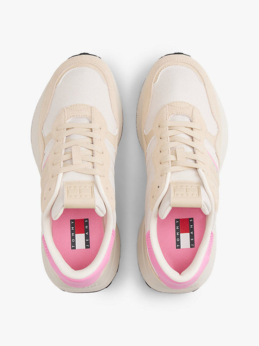 Suede Cleat Mixed Texture Trainers