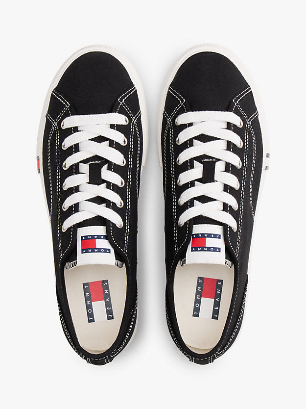 Archive Flag Stripe Canvas Trainers