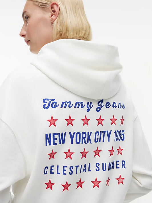 Back Graphic Boxy Hoody
