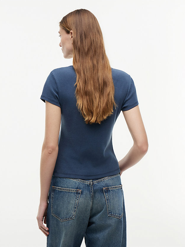 Washed Crest Slim T-Shirt