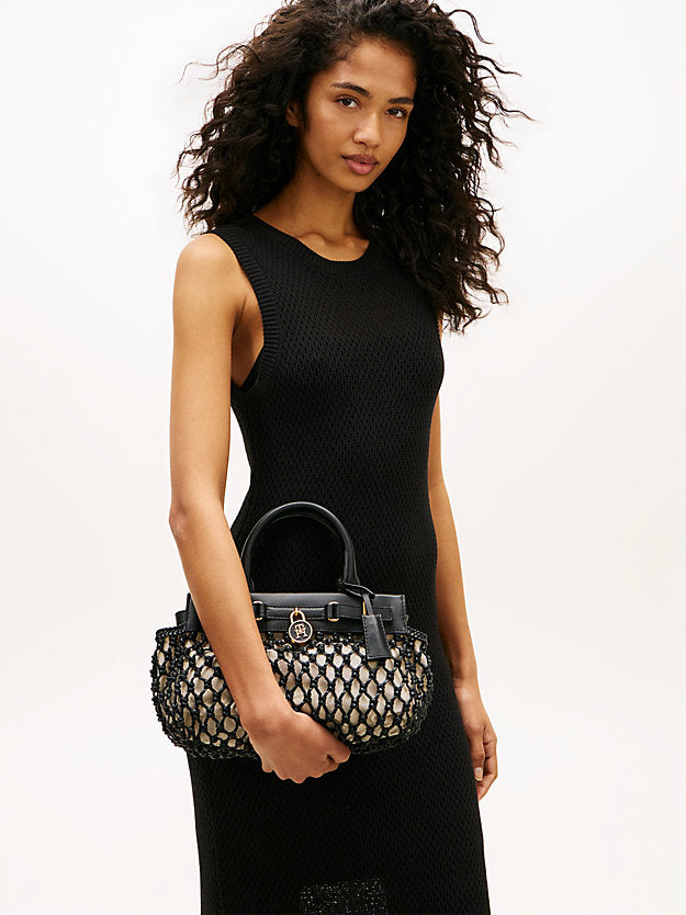 The American Icon Macrame Tote Bag