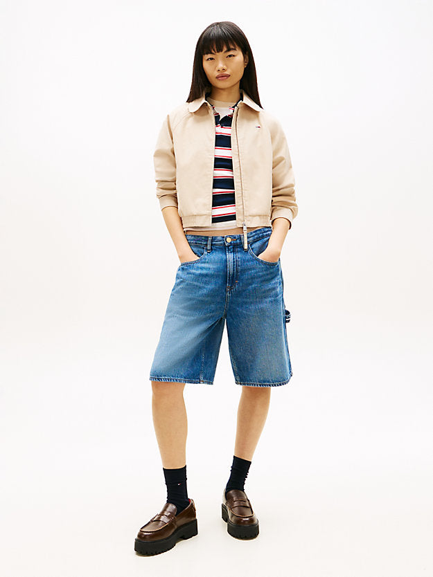 Badge Water Repellent Twill Jacket