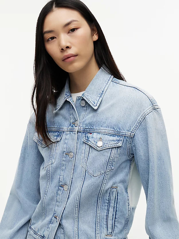 Vintage Relaxed Denim Trucker Jacket