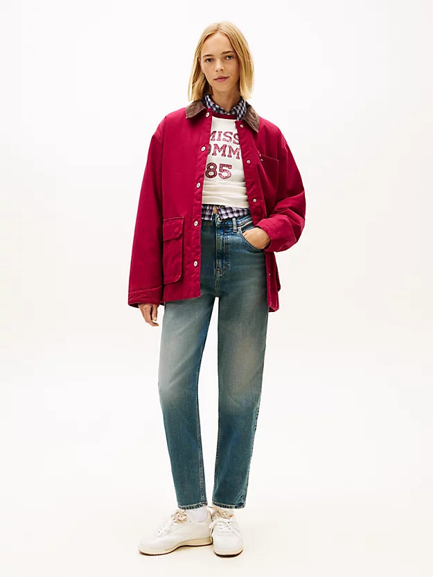Ultra High Rise Tapered Leg Mom Jeans