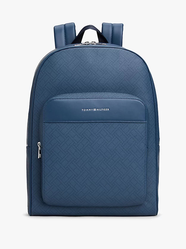 Mixed Texture Dome Backpack