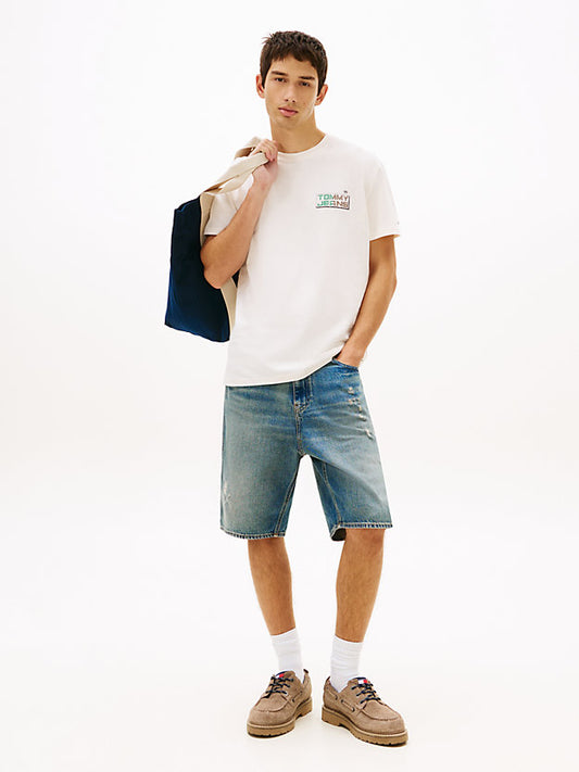 Back Logo Relaxed Jersey T-Shirt
