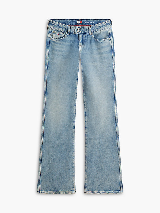 Faded Low Rise Bootcut Jeans