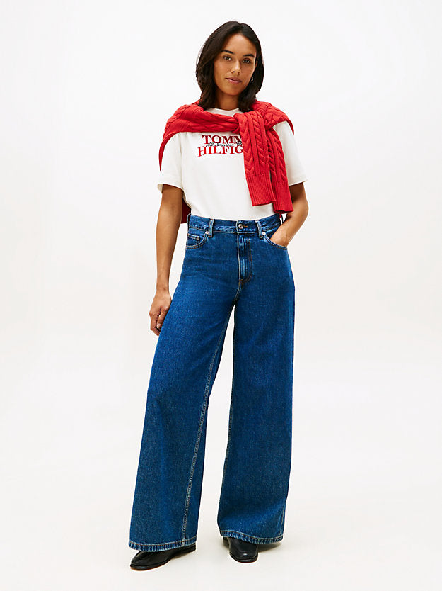 Classic Flock Logo Relaxed T-Shirt