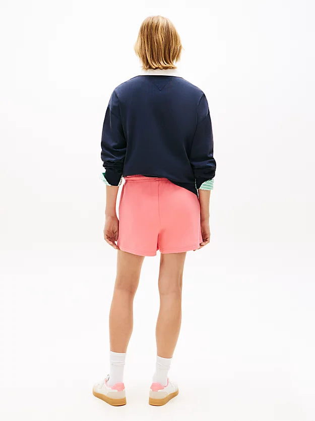 Logo Sueded Terry Relaxed Sweat Shorts