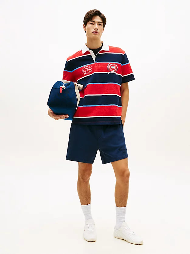 Classic Tonal Logo Embroidery Sweat Shorts