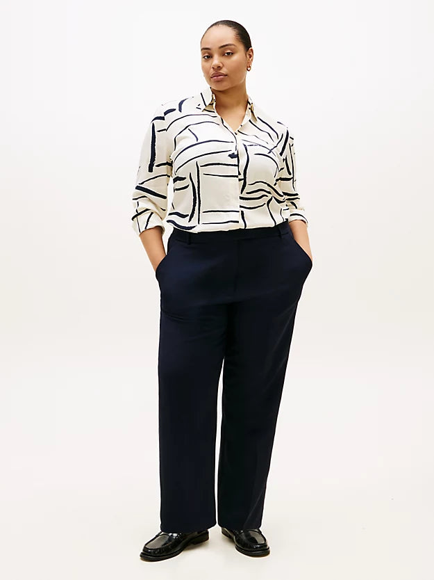 Curve Regular Fit Gold-Tone Button Shirt