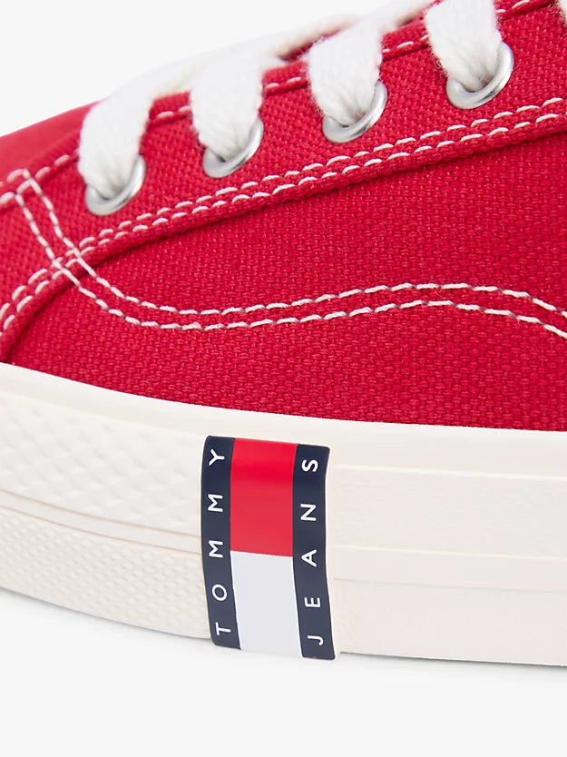 Archive Flag Stripe Canvas Trainers