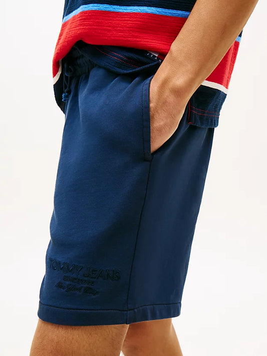 Classic Tonal Logo Embroidery Sweat Shorts