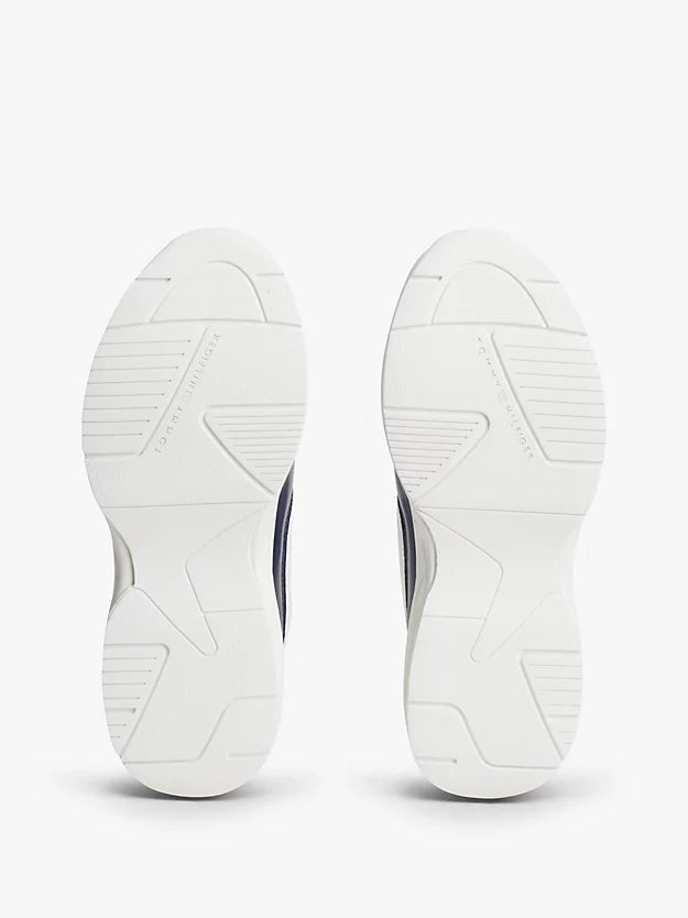 Monogram Mixed Texture Leather Trainers