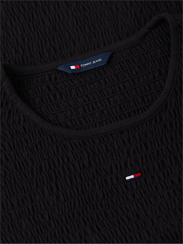 Smock Flag Embroidery Slim T-Shirt