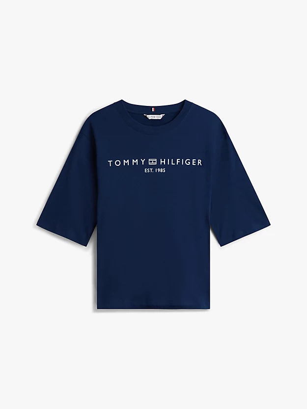 Logo Relaxed Crew Neck T-Shirt
