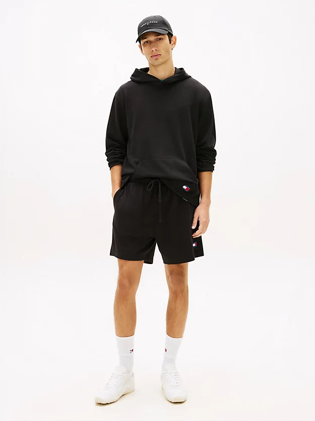 Logo Waffle Knit Sweat Shorts