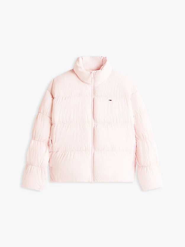 Ruched Down Puffer Jacket