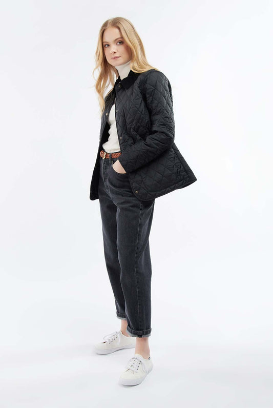 Annandale Quilted Jacket - BLACK