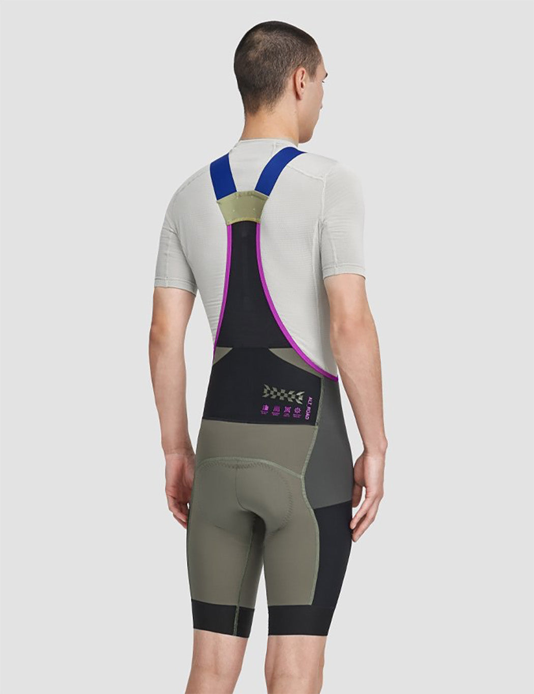 Alt_Road Cargo Bib Shorts - Olive Green