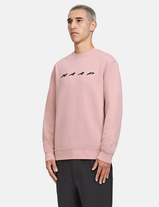 Evade Crew Sweatshirt - Chalk Pink