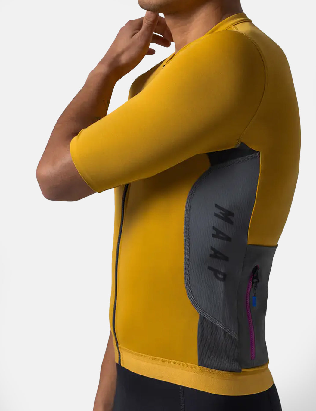 Alt_Road Jersey - Honey Yellow