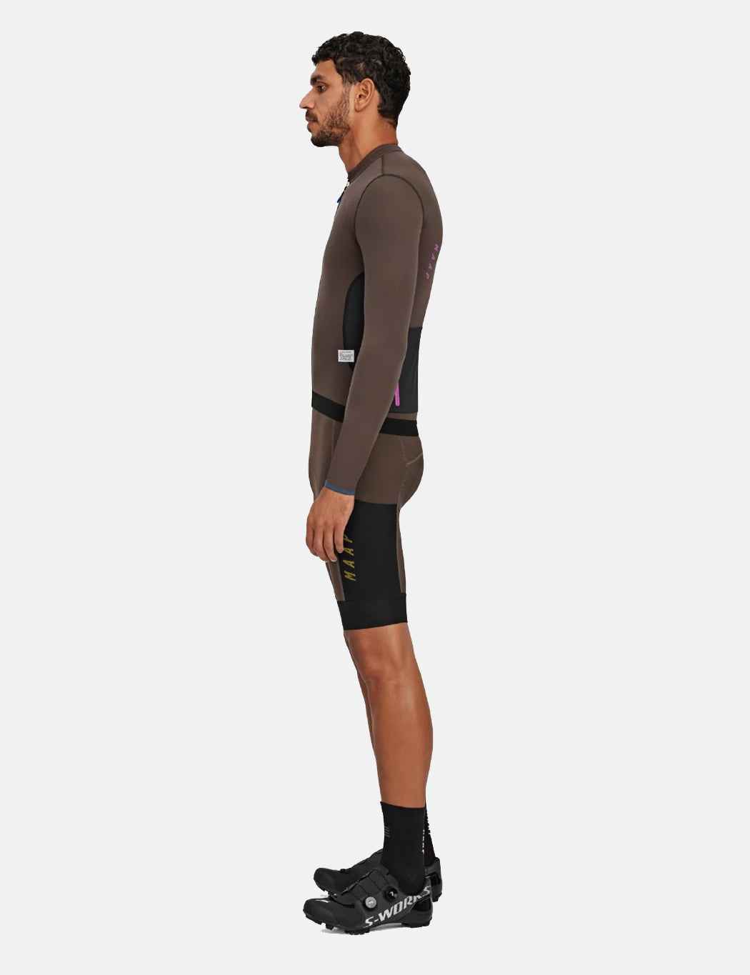 Alt_Road LS Jersey - Coffee Brown
