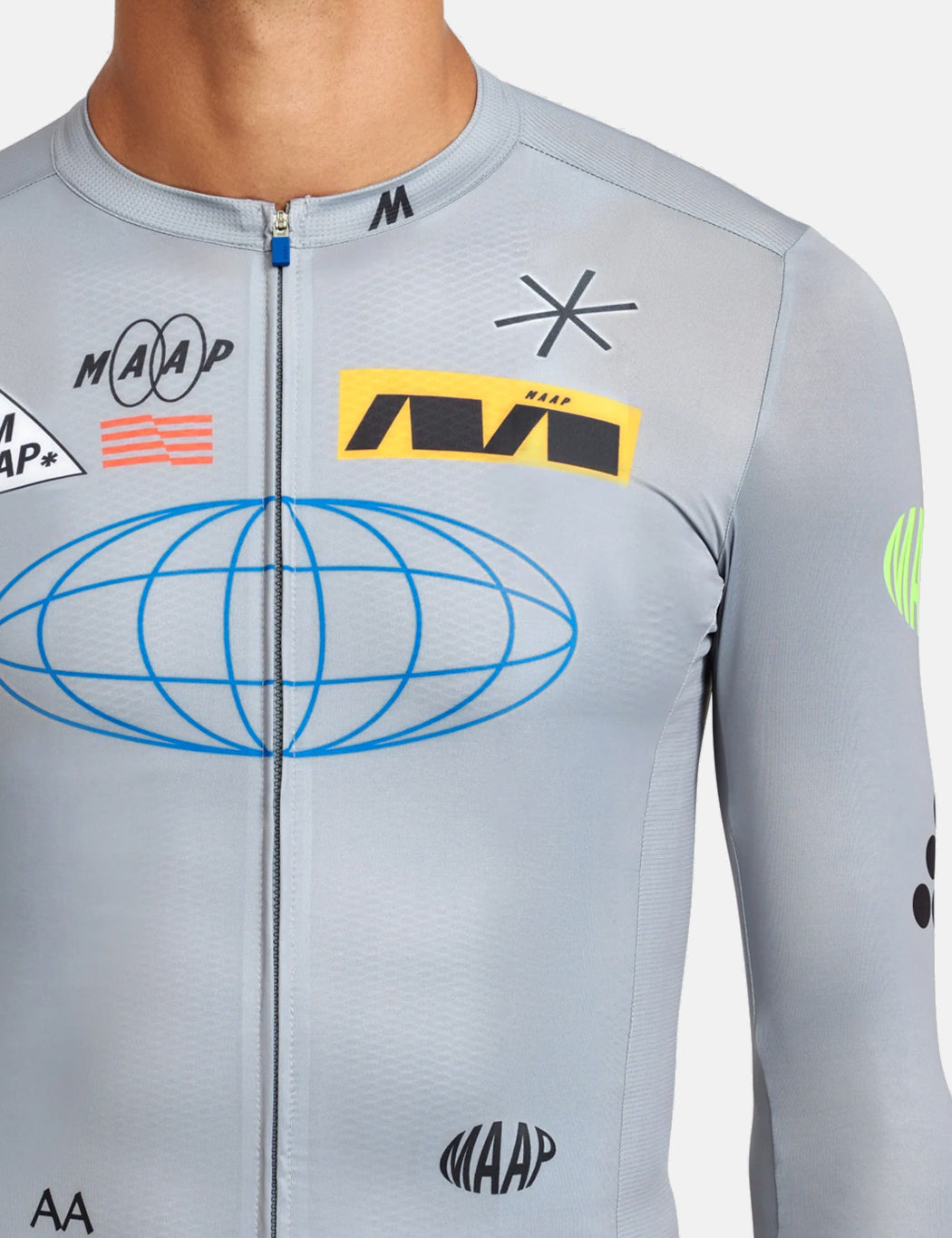 Axis Pro Jersey Long Sleeve - Storm Grey