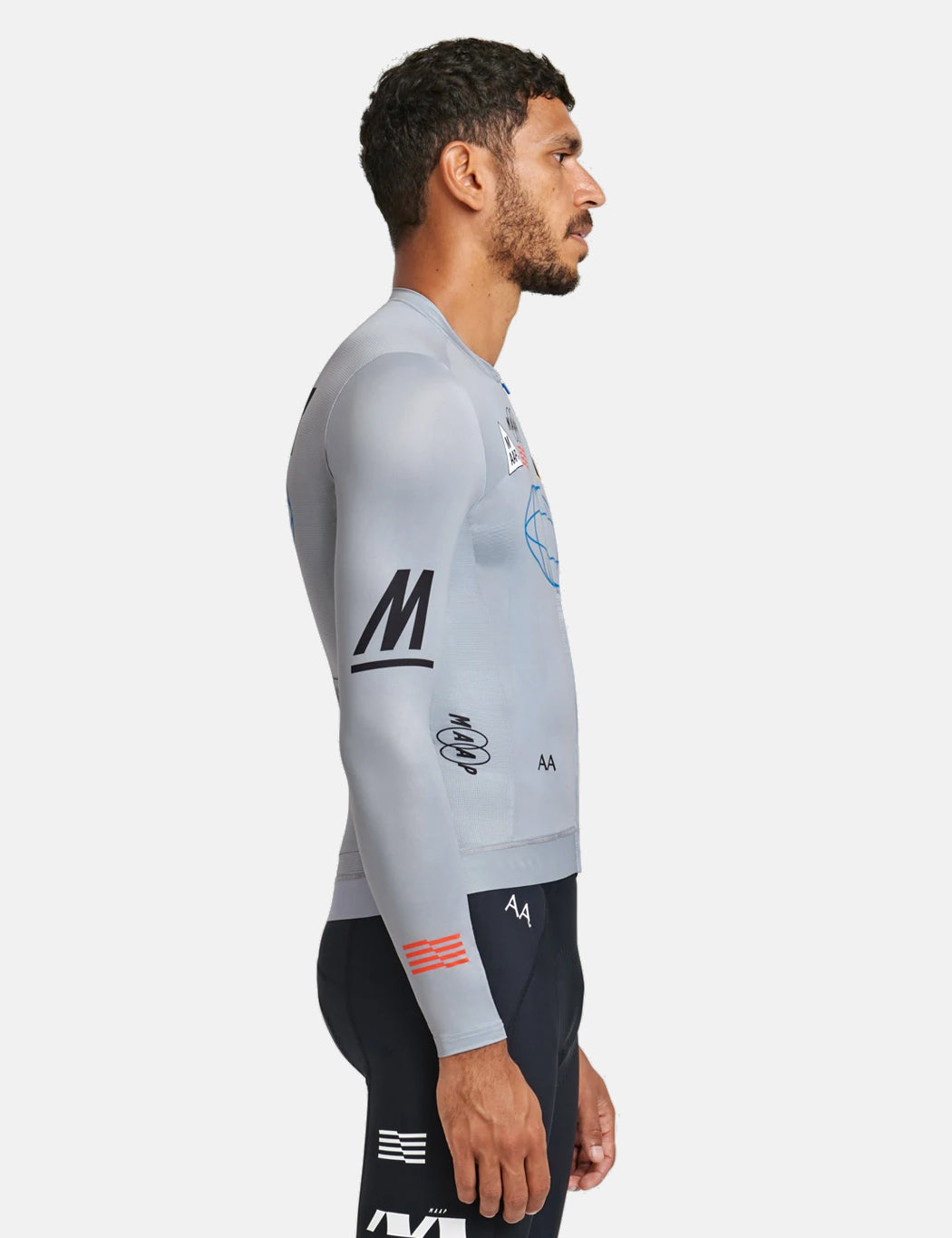 Axis Pro Jersey Long Sleeve - Storm Grey