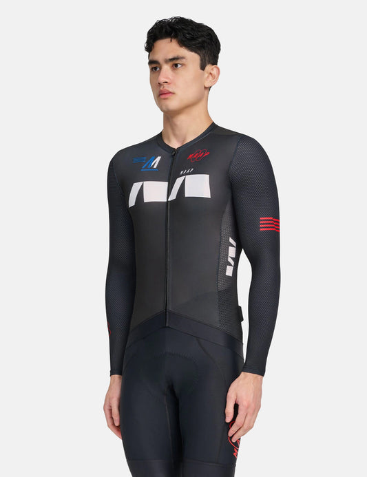 Trace Pro Air Long Sleeve Jersey - Black