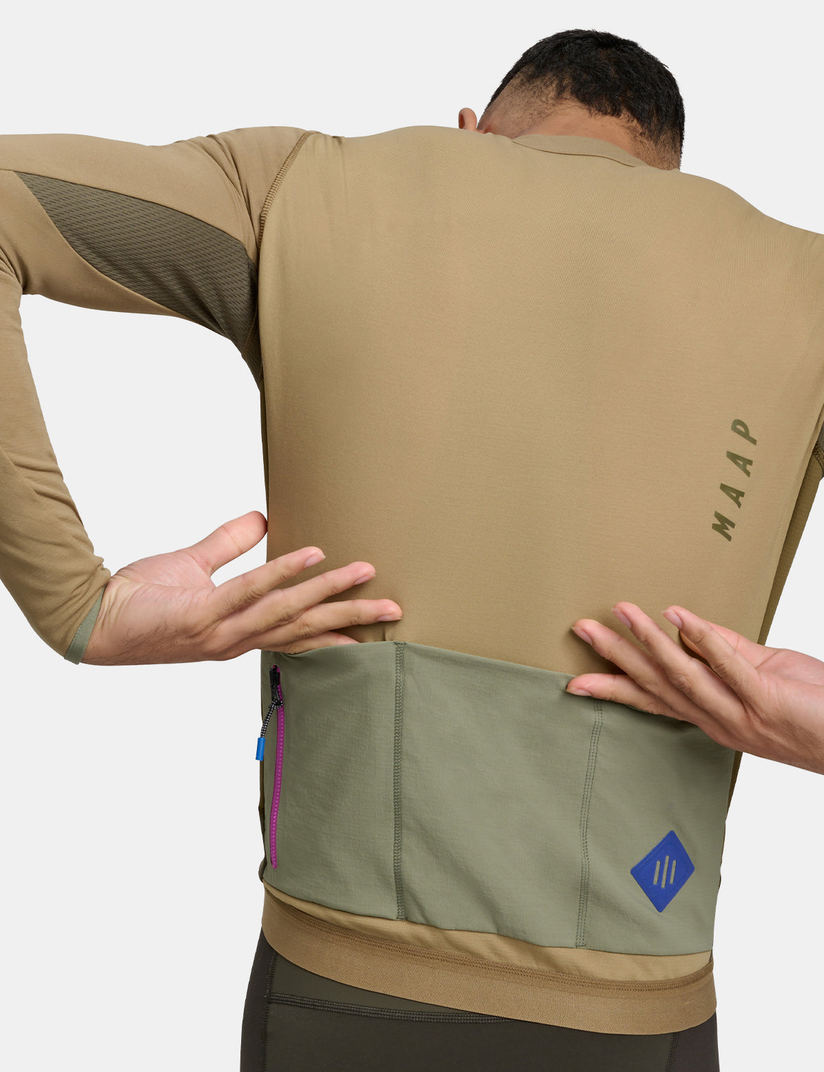 Alt_Road Long Sleeve Jersey - Dark Desert Yellow