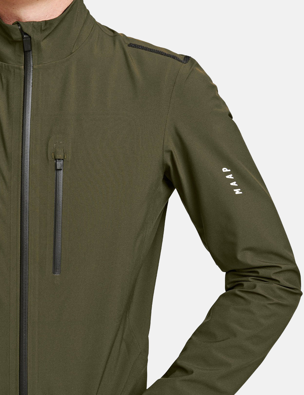 Ascend Pro Rain Jacket - Olive Green