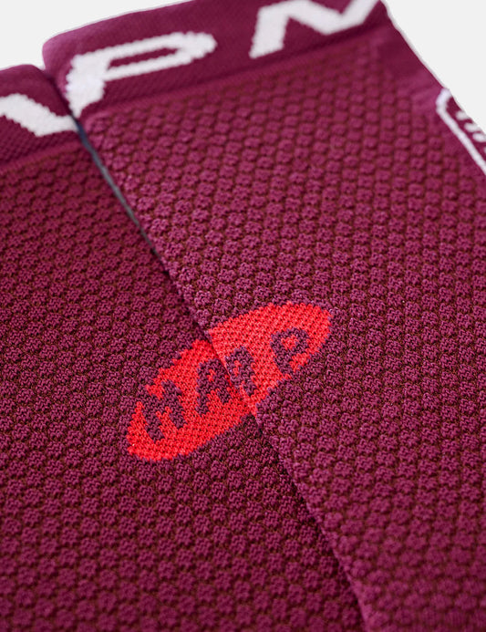 Icon Socks - Burgundy