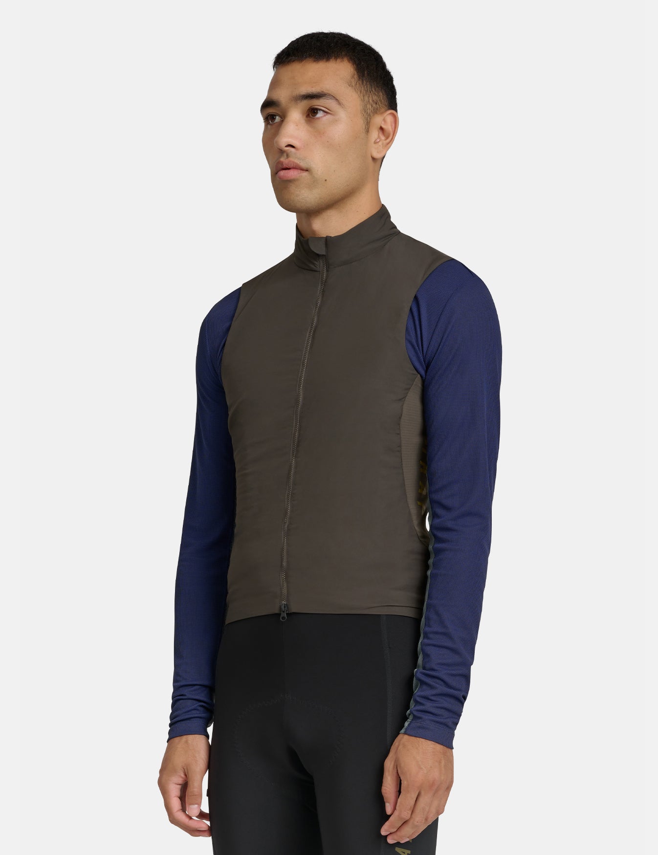 Alt_Road Thermal Vest - Burnt Olive Green